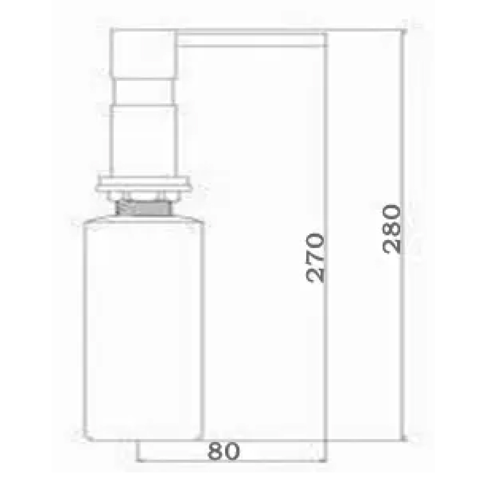 Дозаторы для мойки SSA-013-CS SEAMAN  - Вид №1