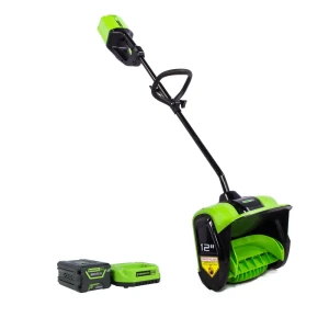 91995425 Снегоуборщик аккумуляторный бесщёточный Greenworks GD60SS30K4 30 см 60 В 1x4 Ач АКБ и ЗУ в комплекте STLM-1355637