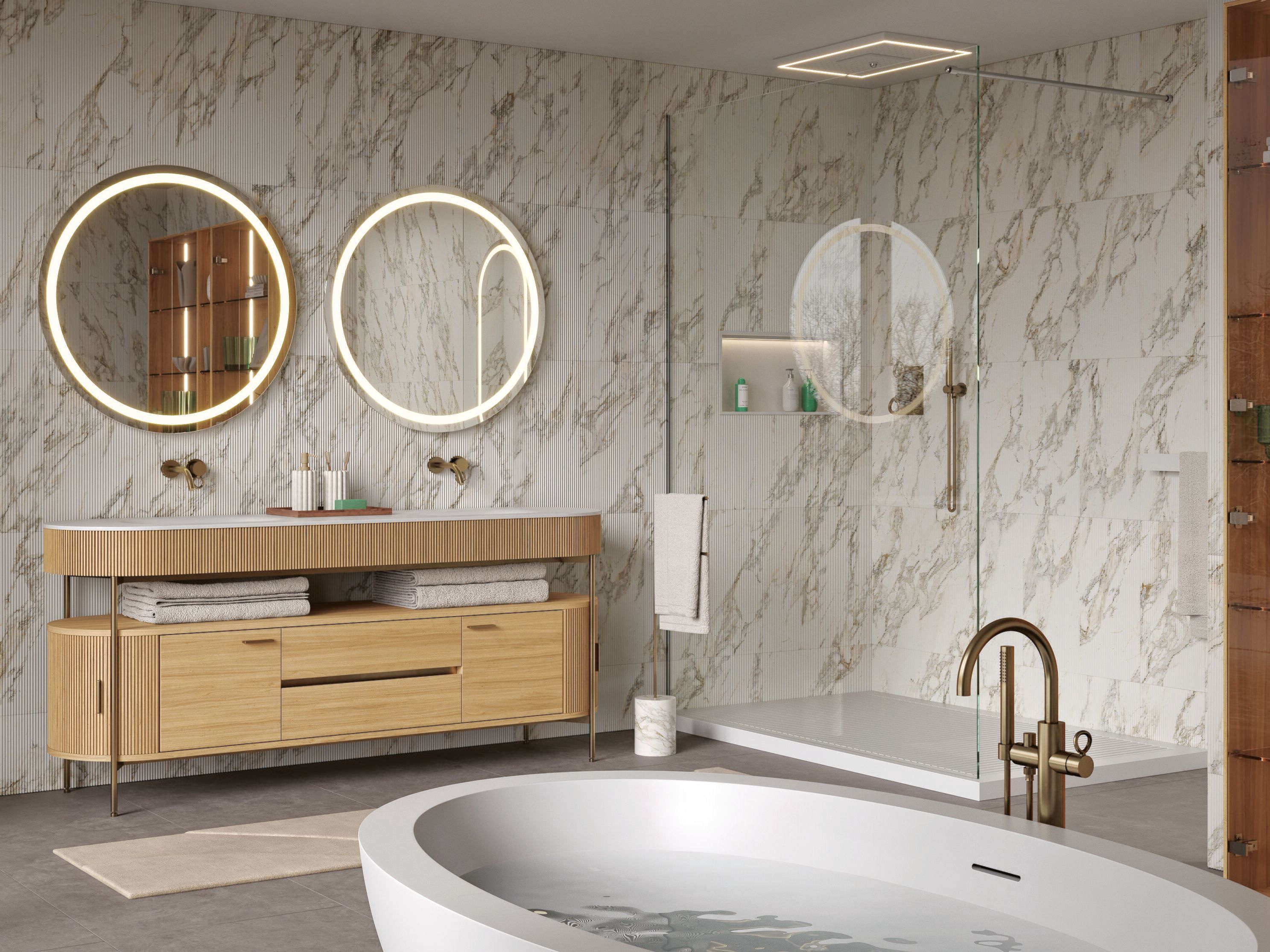 Напольная мебель для ванной MOMA Design Eclipse ARCH-00082000 - Вид №2