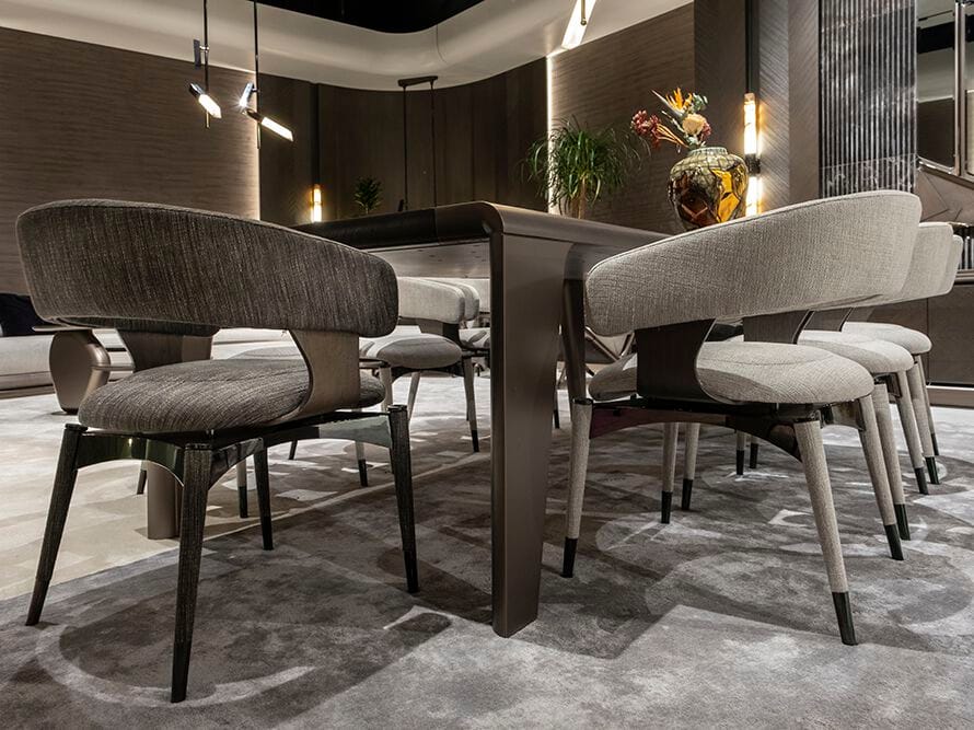 Мягкий тканевый стул с подлокотниками Zebrano Gioia ARCH-00129649 - Вид №4