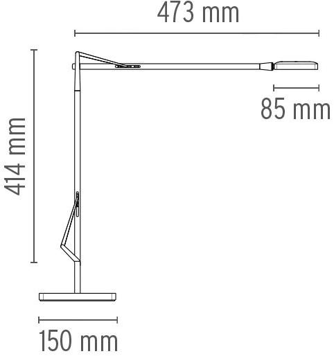 Flos Светодиодная настольная лампа прямого света из алюминия Home collection - tavolo sun-id-1464643 - Вид №6