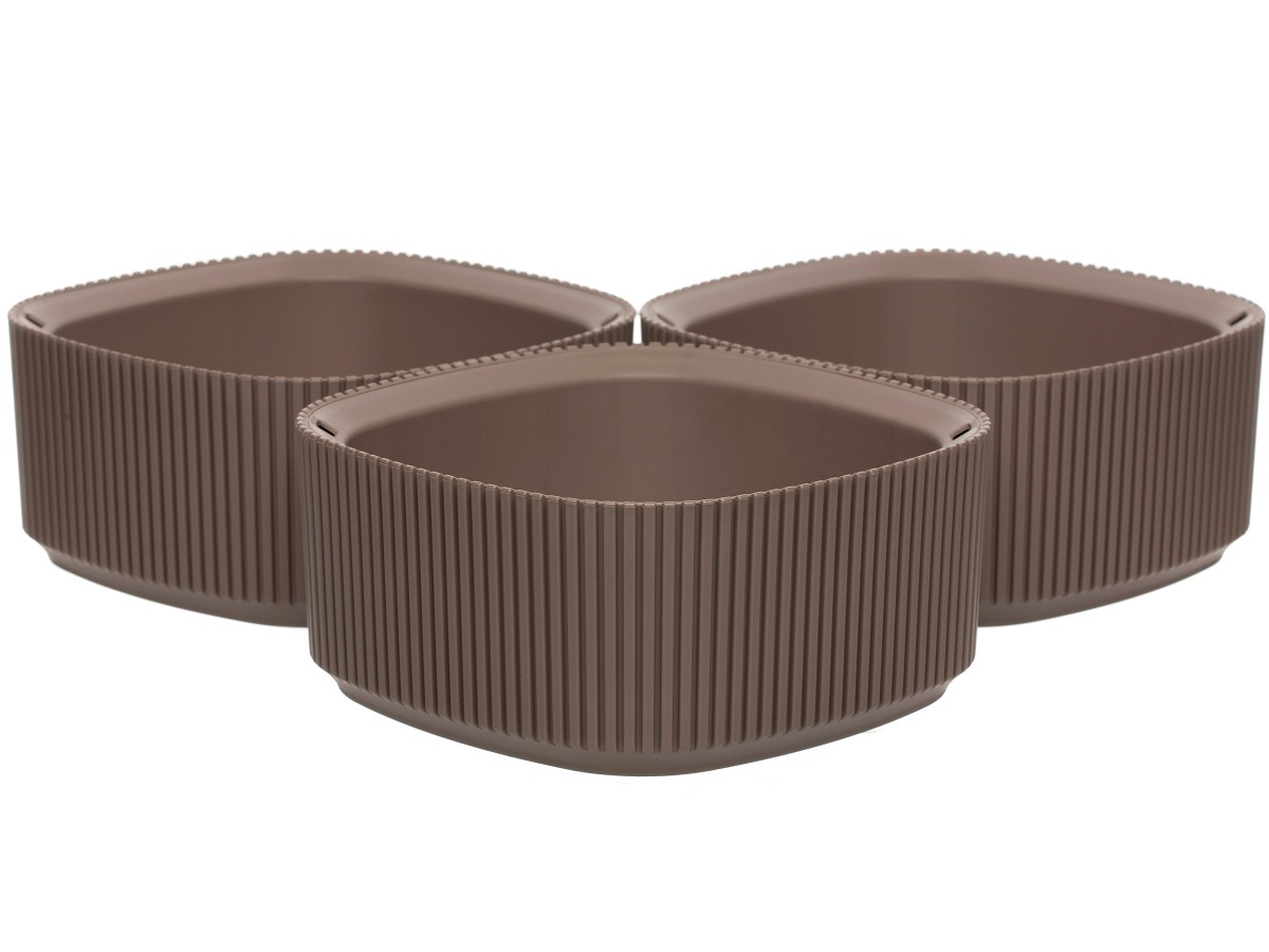 Горшок для цветов Melo 1L Brown NAVAKO 16004 - Вид №3