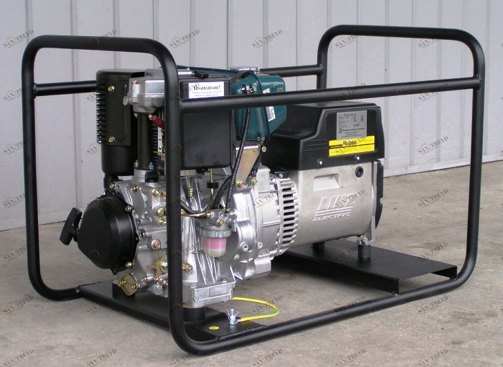 Дизельный генератор Robin-Subaru ED 6.5/400SE Santreyd sun-id-1031298