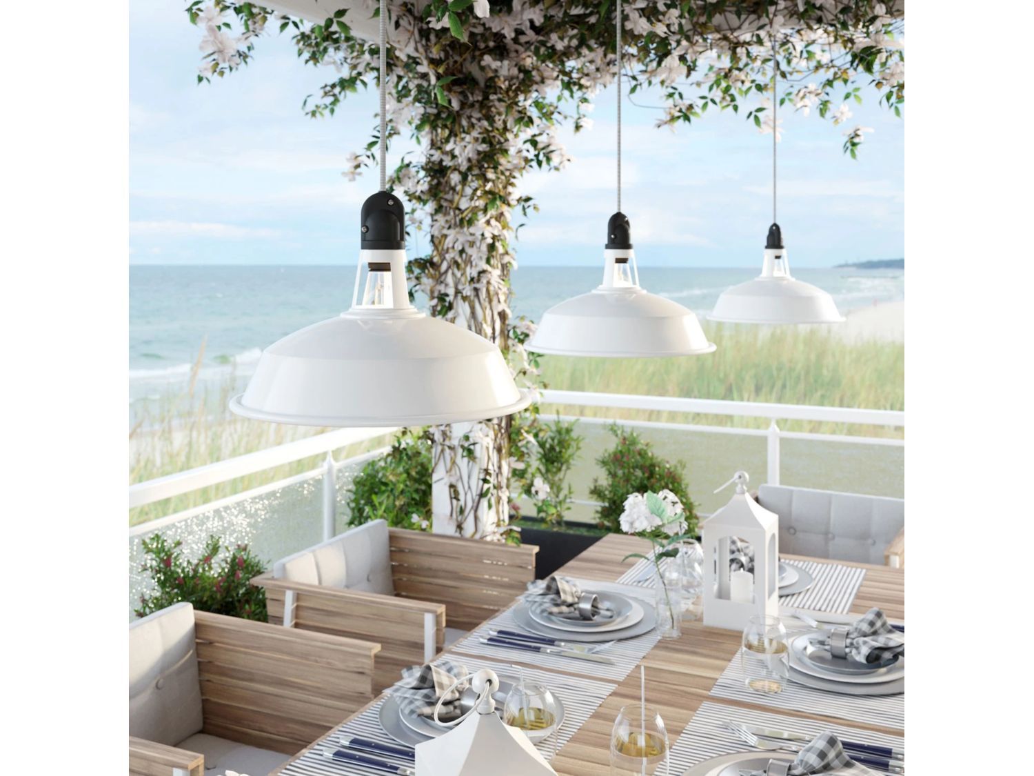 Открытый подвесной светильник Creative Cables PENDANT EIVA HARBOUR ARCH-00100276 - Вид №2