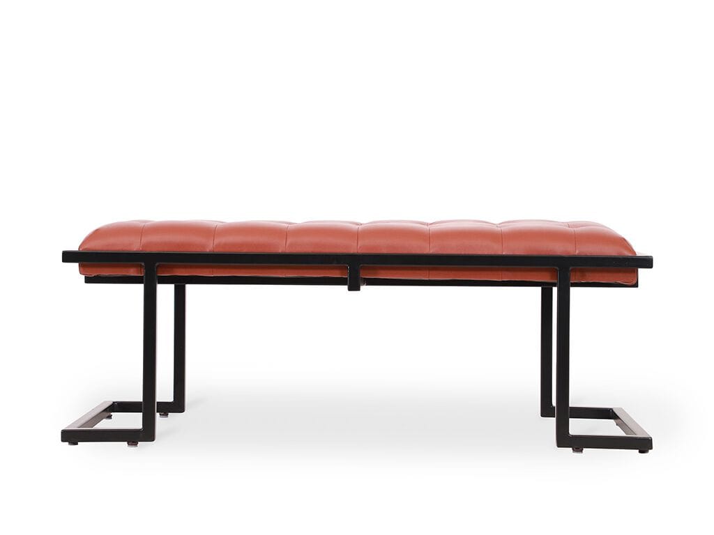 Мягкая скамейка из искусственной кожи Alankaram PUPUHI ARCH-00122553 - Вид №1