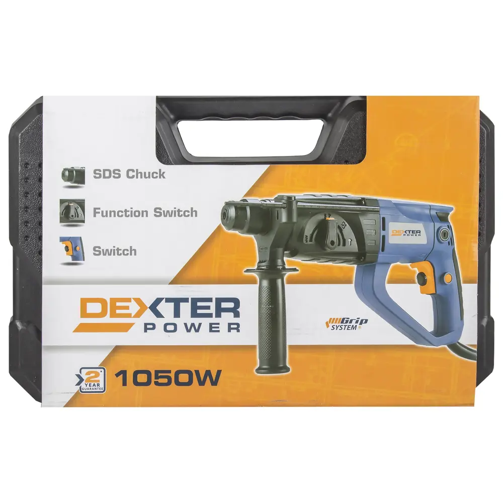Перфоратор Dexter, 1050 Вт, 3,5 Дж 15239292 STLM-2145801 DEXTER POWER  - Вид №4