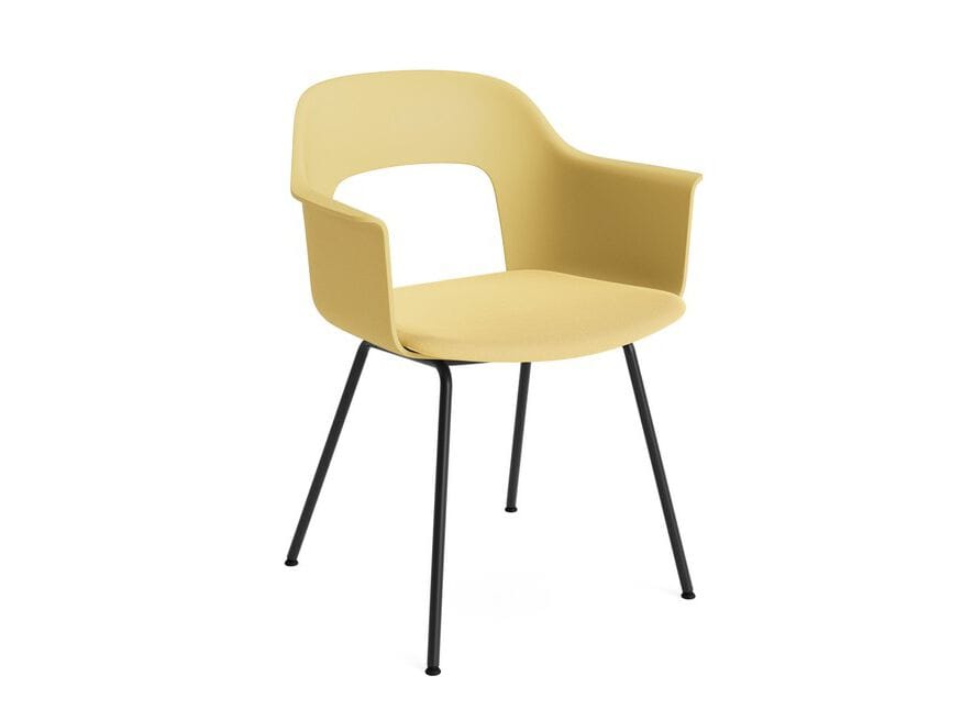 Стул из полипропилена с мягким сиденьем с подлокотниками Hay макет ARCH-00119434 - Вид №37