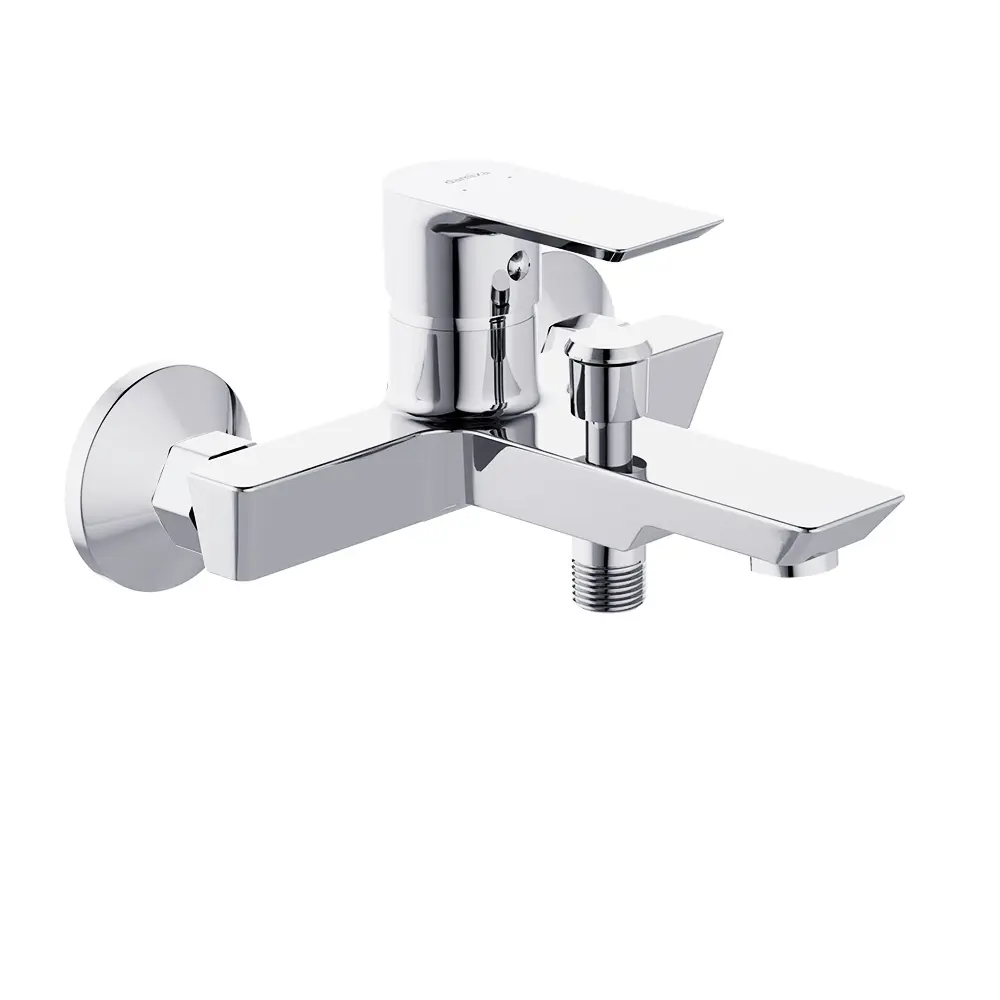 Смеситель для ванны Damixa Fortuna с хромированным покрытием 89380905 STLM-1581377