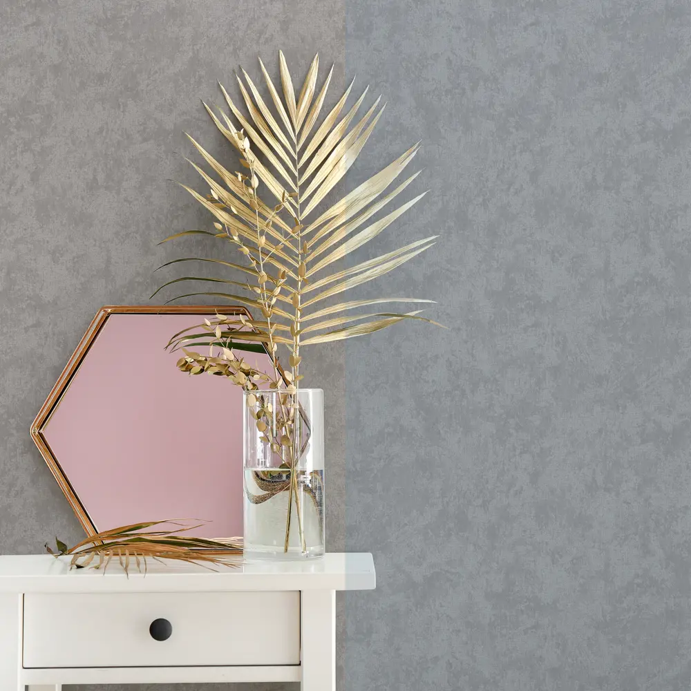 Wallsecret Bellezza: Флизелиновые обои темно-серые для элегантного интерьера 89231639 STLM-1471063 - Вид №3