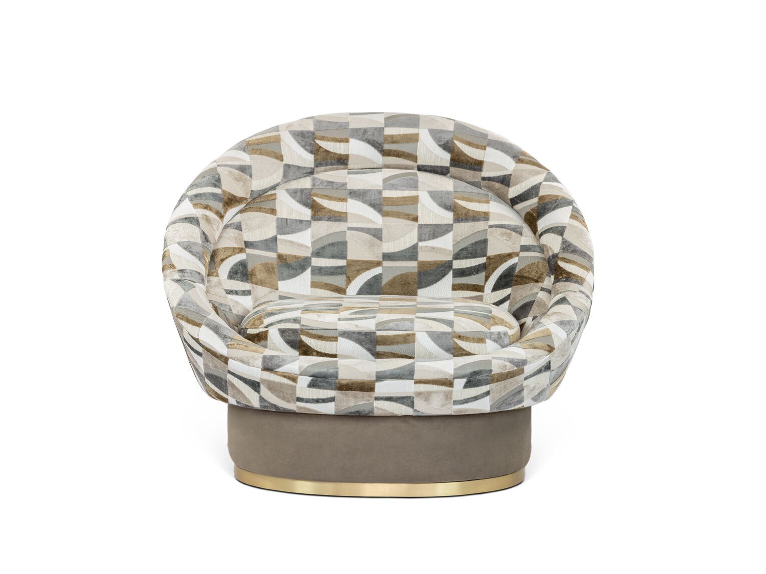 Тканевое кресло без подлокотников JOSÉ LEITE DE CASTRO NOLA ARCH-00057681 - Вид №1