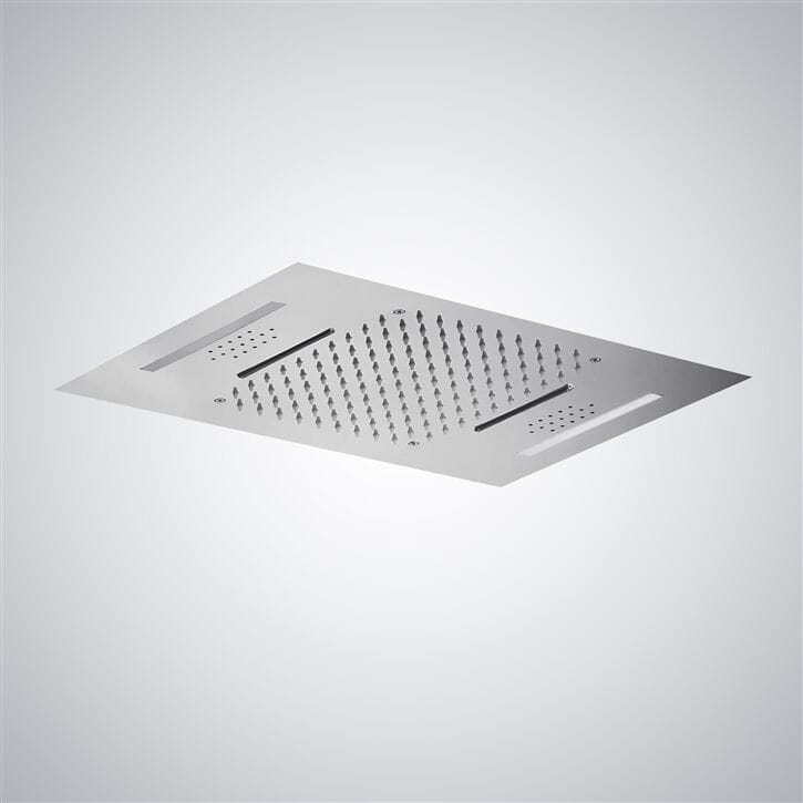 Светодиодная потолочная душевая головка из нержавеющей стали Fontana Showers Luxe Fontaine ARCH-00020047 - Вид №12