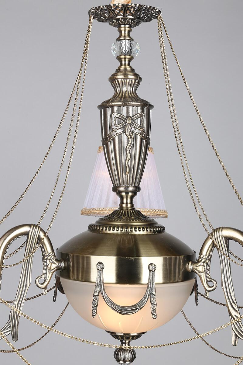 Подвесная люстра Omnilux Crastu OML-75003-05 OMNILUX CRASTU 187192 Белый  - Вид №3
