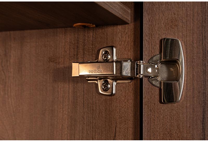 29484 Шкаф одностворчатый Loft 45 см Дуб Табак R-HOME 4017248h_табак - Вид №6