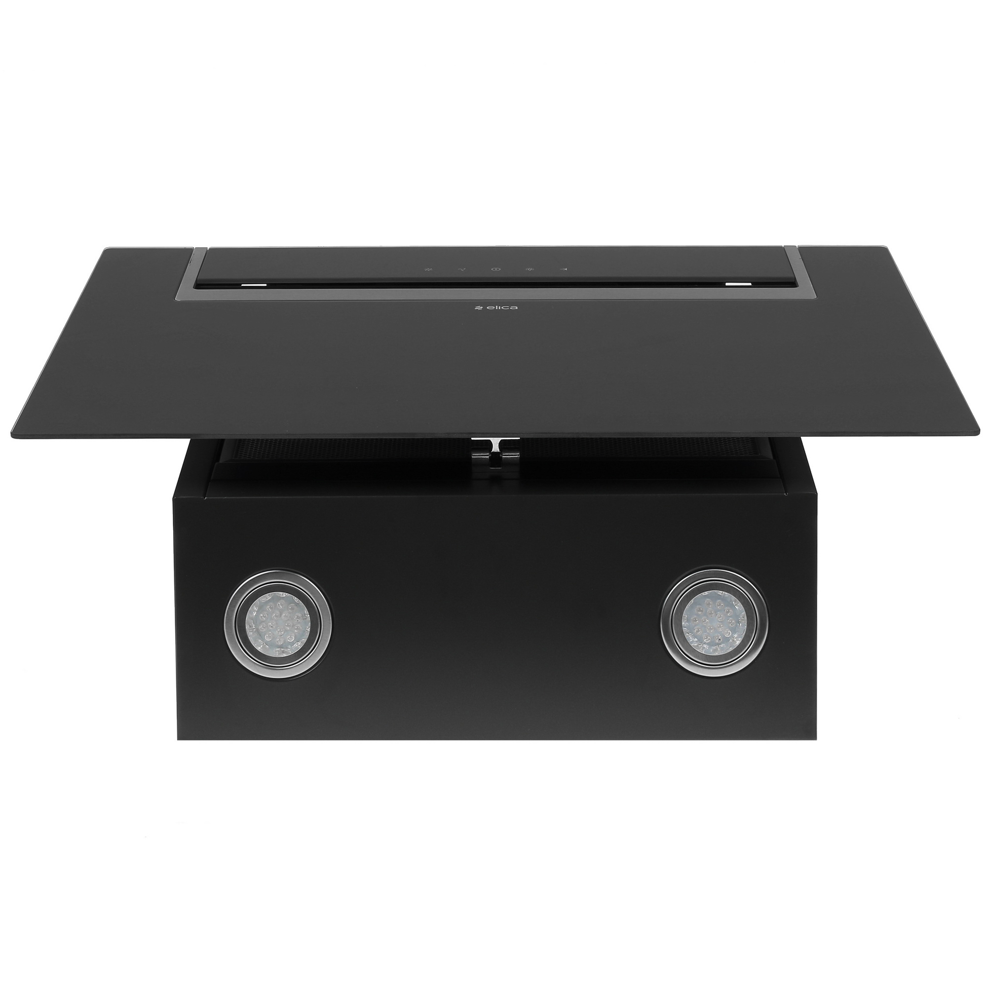 8189978 Вытяжка наклонная Elica SHIVER BL/A/60 черный/серебристый STDN-0024518 - Вид №6