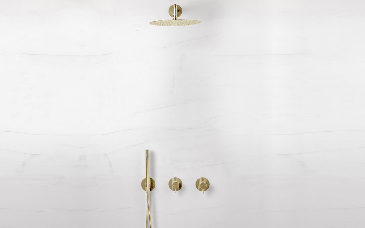 QS3300-340WMP3 Двухсторонний душ с термостатомd line Qtoo  - Вид №2