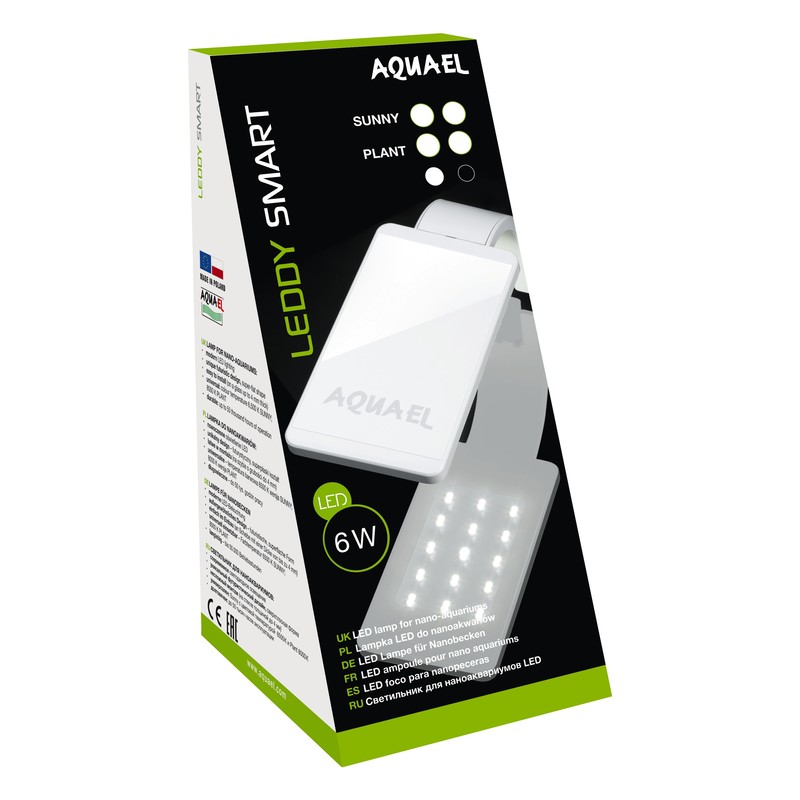 ПР0031947 Светильник светодиодный LEDDY SMART LED ll Plant 6W белый (8000 K, 470 лм) AQUAEL 