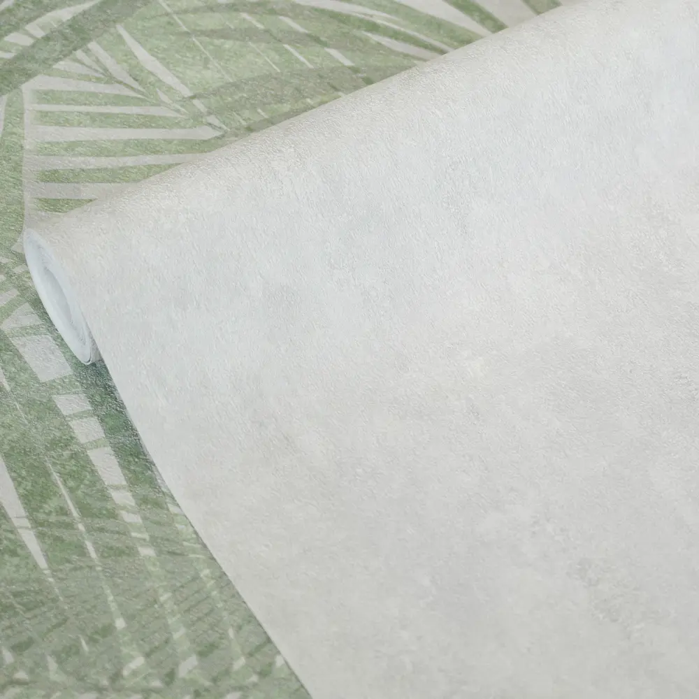 Обои флизелиновые Wall Up Mousson зелено-серые 1.06 м 650860 STLM-2104884 - Вид №2