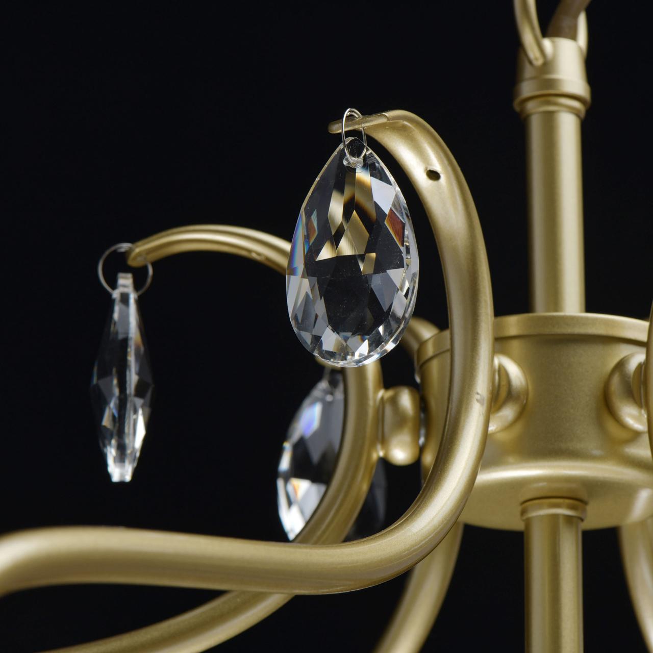 Подвесная люстра MW-Light Адель 373014806 MW-LIGHT ДИЗАЙНЕРСКИЕ, АДЕЛЬ 278896 Бронза  - Вид №3