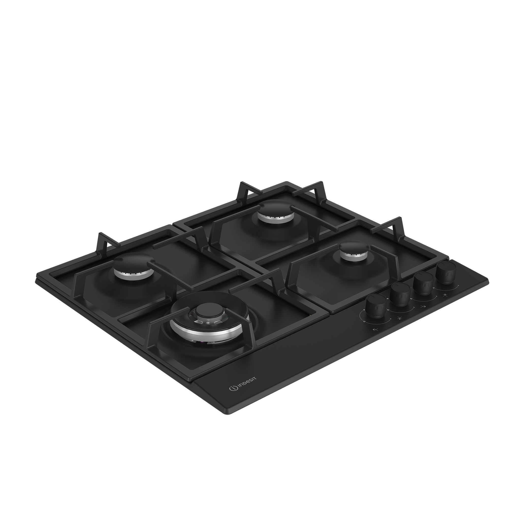 9136627 Газовая варочная поверхность Indesit THPM 642 WS/BL/I STDN-0040850 - Вид №1