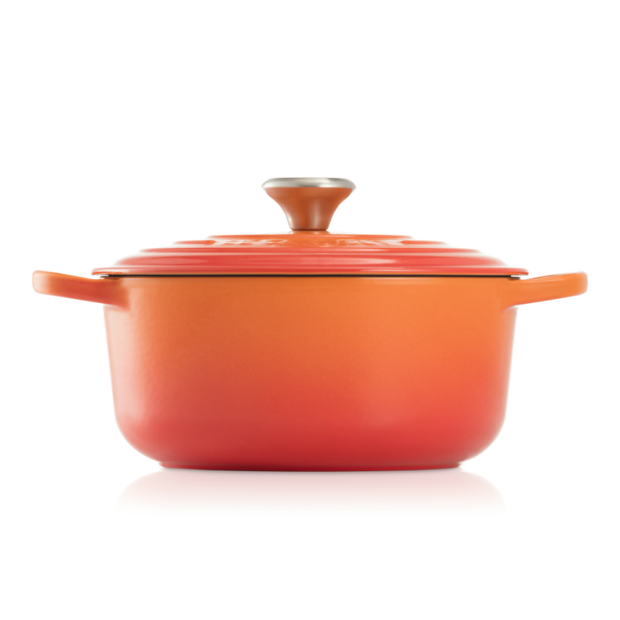 Кастрюля чугунная Le Creuset, Ø20 см, оранжевый 21177200902430 - Вид №7