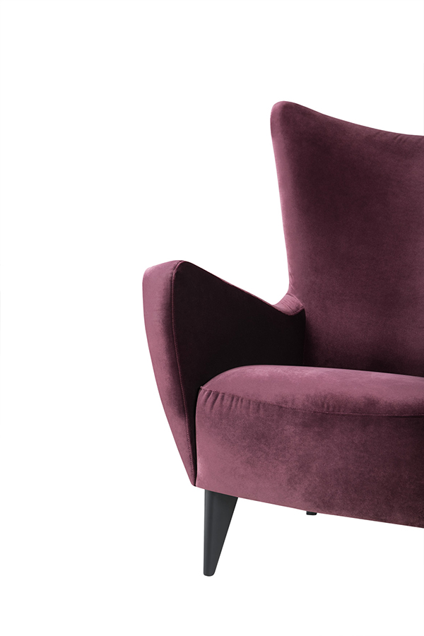 Кресло ELSA бордо Sits S1180 - Вид №6