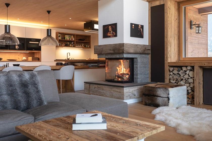 RÜEGG Дровяной стальной камин с панорамным остеклением Premium line sun-id-1497170 - Вид №8