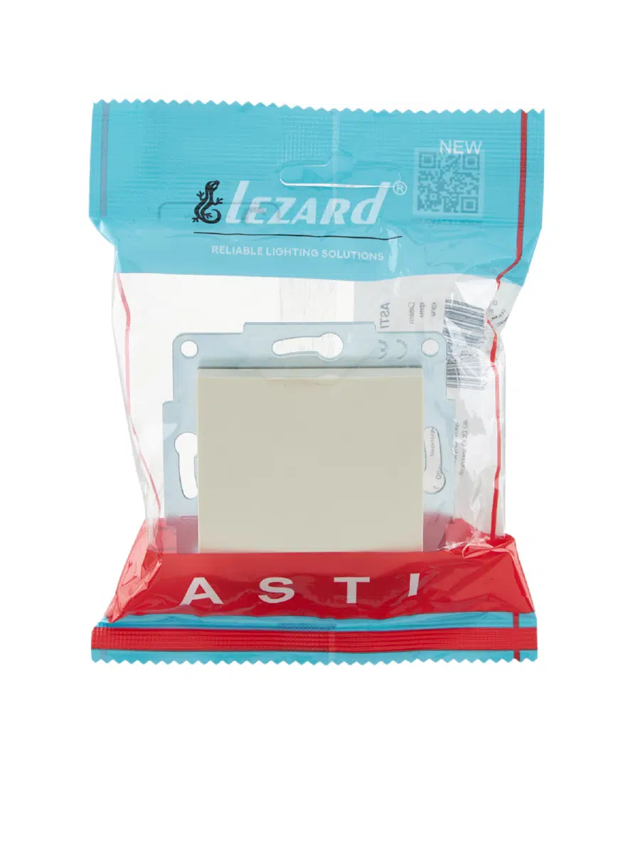 ASTI Выключатель крем механизм LEZARD 7081-0388-100