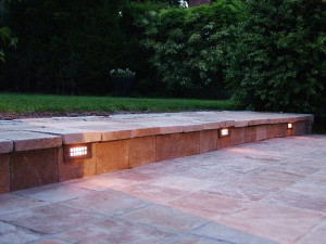 Наружная латунная светодиодная настенная табличка