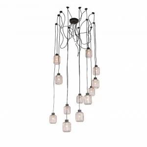 Подвесная люстра ST Luce Forto SL193.303.12 ST LUCE ДИЗАЙНЕРСКИЕ, FORTO 118212 Латунь