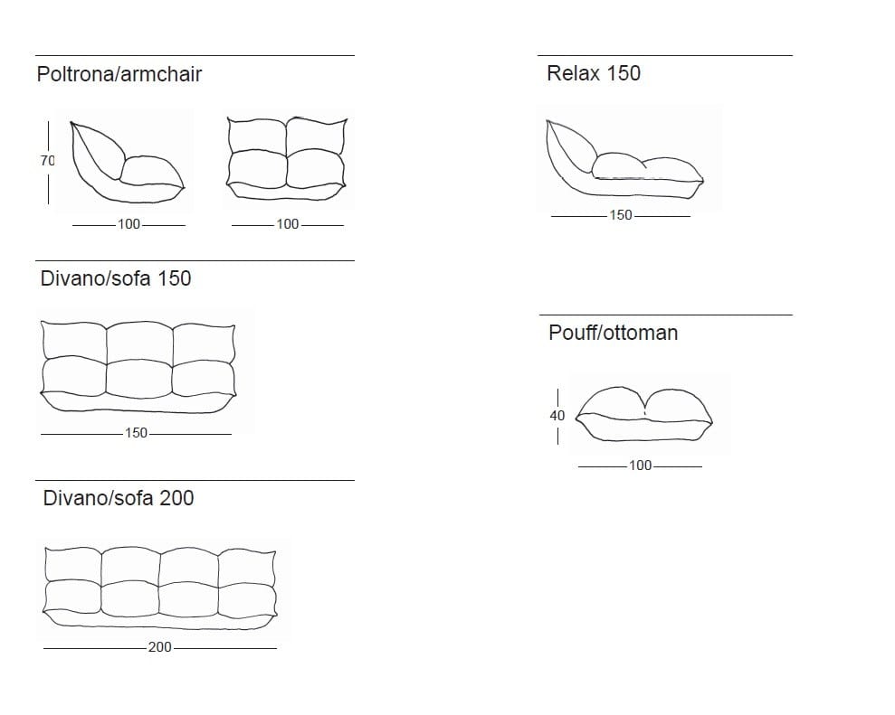 Съемный диван Giovannetti PAPILLON ARCH-00037451 - Вид №11