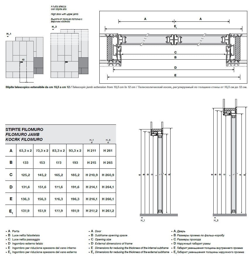 Кожаная распашная дверь Longhi Aluminiun Chic-Doors ARCH-00120299 - Вид №7
