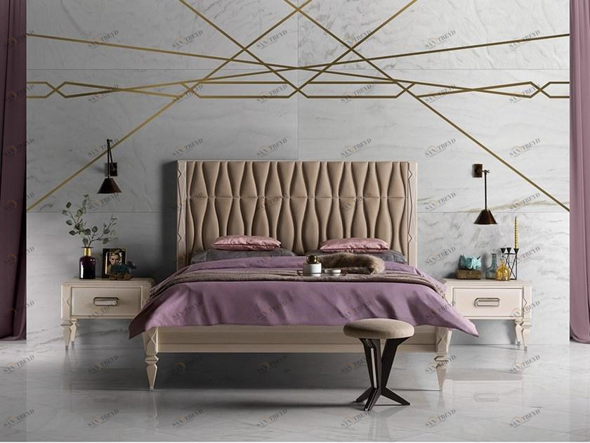 Prestige Кровать с мягким изголовьем Gran duca Cvl019an / cvn02