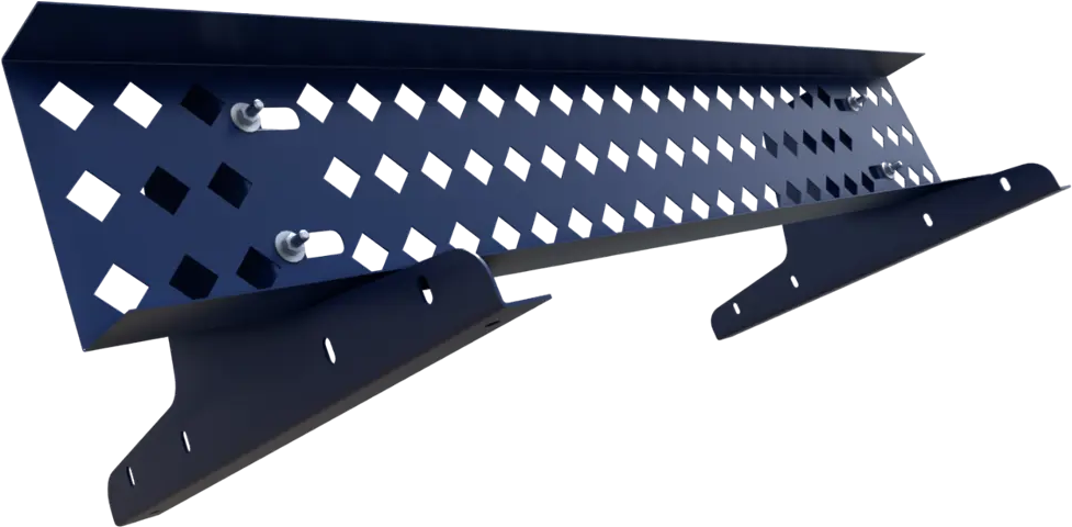91246816 Снегозадержатель решетчатый Upforming ромб 3шт х 1м RAL 5003 синий STLM-1017717