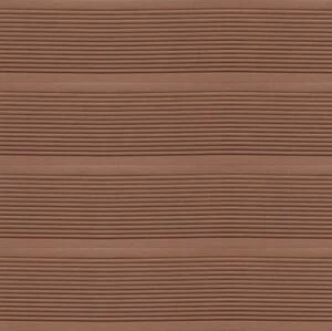 Террасная доска TerraPol Пустотелая 843 Палуба Абрикос (Рельефная) 3000х147 мм.