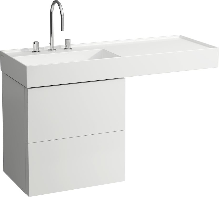 H4075690336411 Шкафчик под раковину, 2 ящика, включает в комплект органайзер, для раковин 810333, 810338, 810339, 813332 LAUFEN PRO - Вид №8