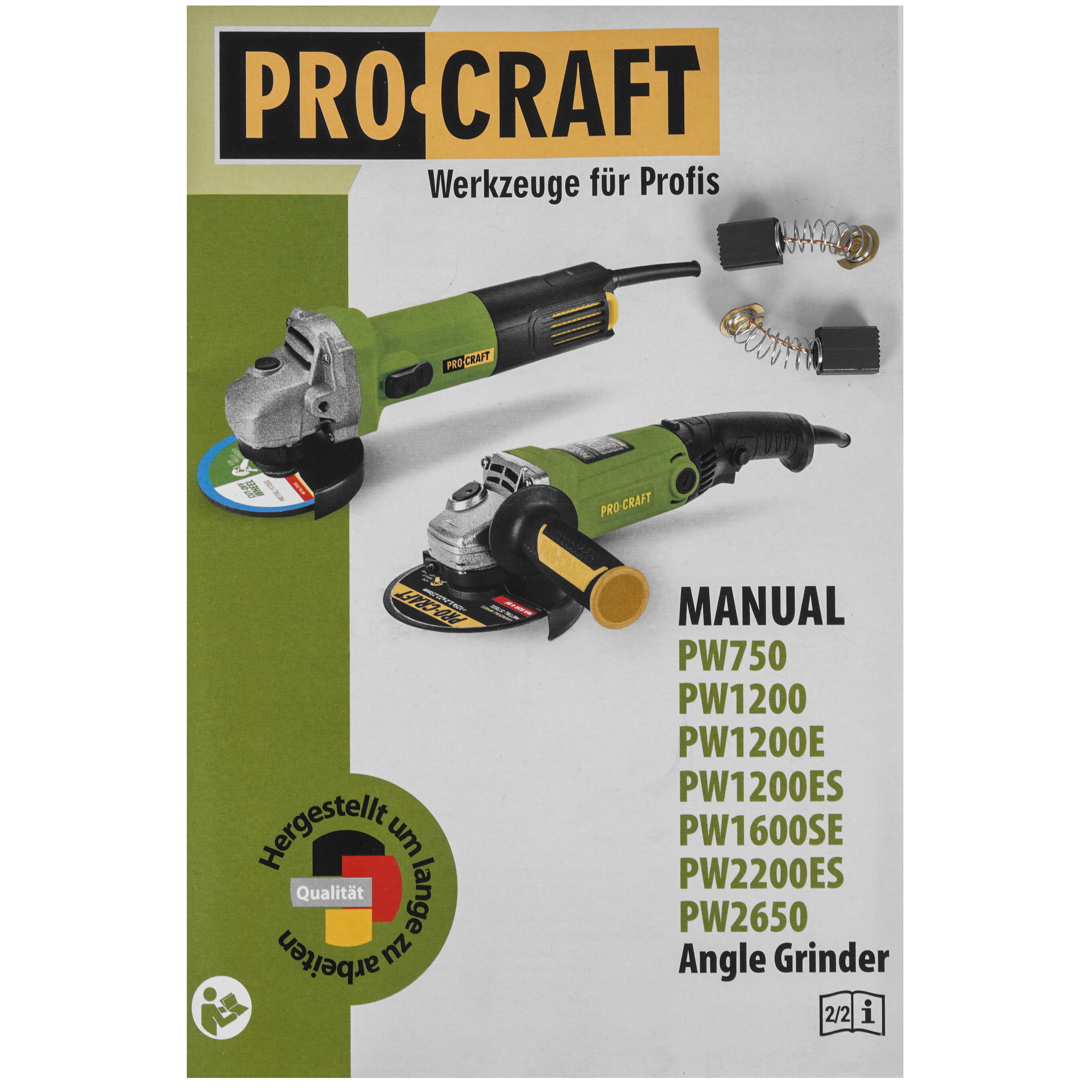 Углошлифовальная машина (УШМ) Procraft PW1200E 9277929 STDN-0059408 - Вид №6