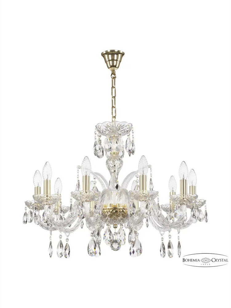 90664267 Люстра подвесная хрустальная 118/10/240 G Bohemia Ivele Crystal Тип С STLM-0328633
