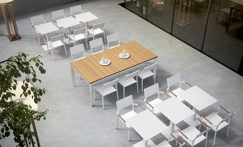 Atmosphera Штабелируемый алюминиевый садовый стул с подлокотниками Sunny Sun.sb. - Вид №3