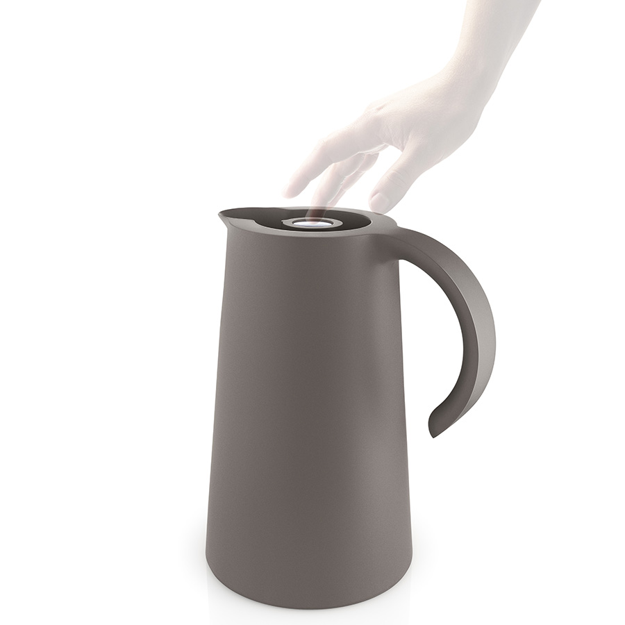 502854 Термокувшин rise 1 л taupe Eva Solo  - Вид №4