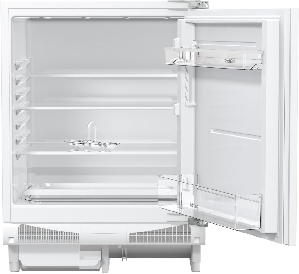 KSI 8251 Встраиваемый морозильный шкаф / 82x59.6x54.5,встраиваемый холодильник, монтаж под столешницу,143 л Korting Santreyd 
