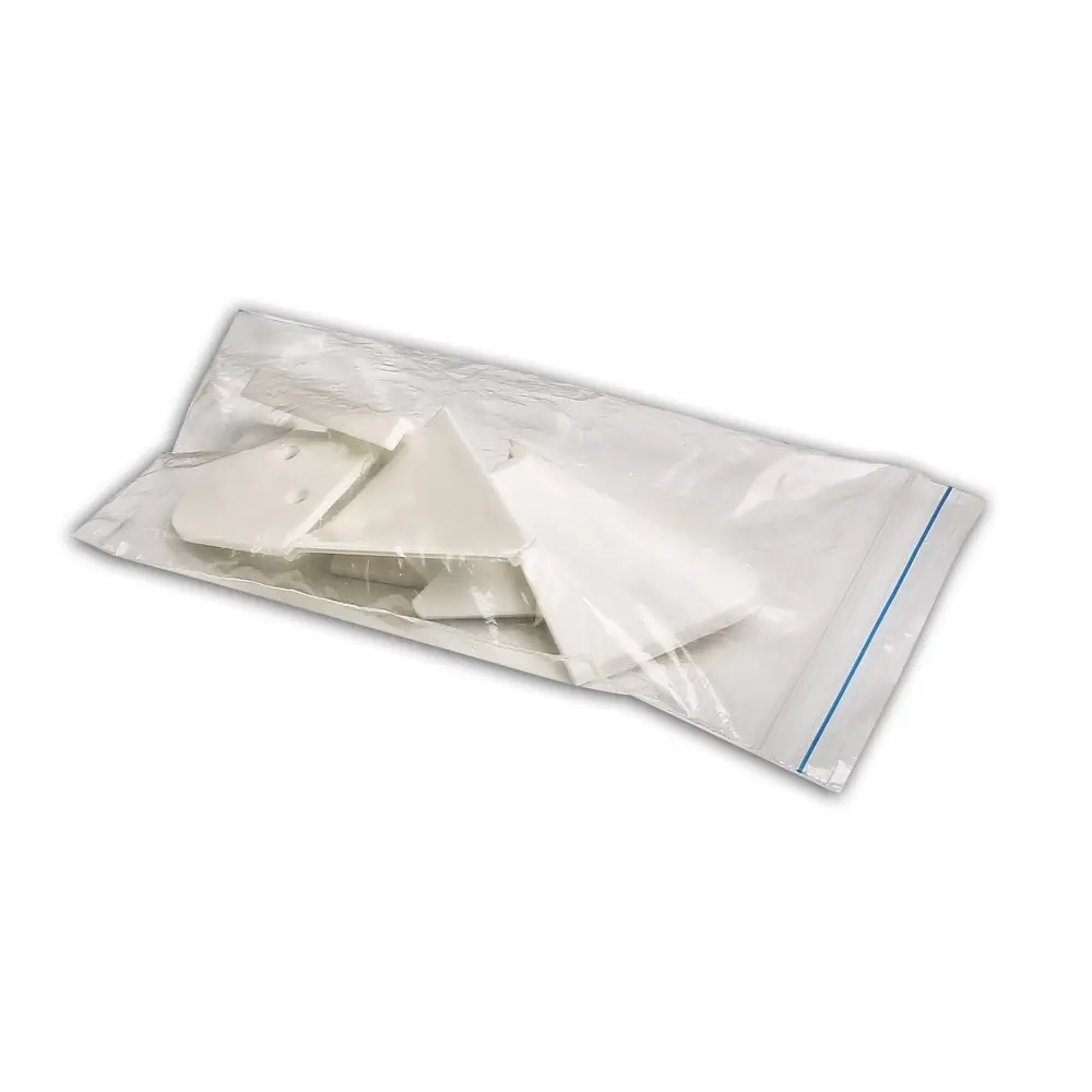 Заглушки Santreyd для плинтуса - белые ПВХ угловые элементы, 6 шт 89077973 STLM-0078084 - Вид №1