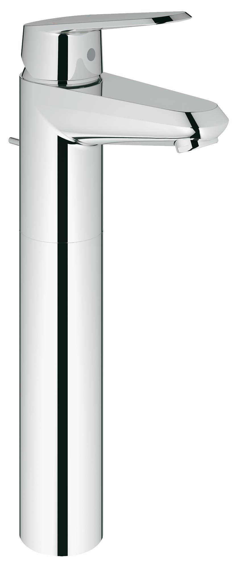 Смеситель для раковины GROHE Eurodisc Cosmopolitan с донным клапаном, свободностоящий, хром (23055002)