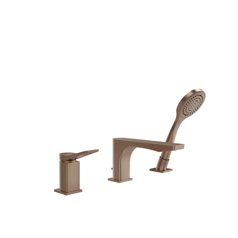 Смеситель для ванны 59037 708 Gessi Rilievo МЕДНЫЙ МАТОВЫЙ PVD 59037708