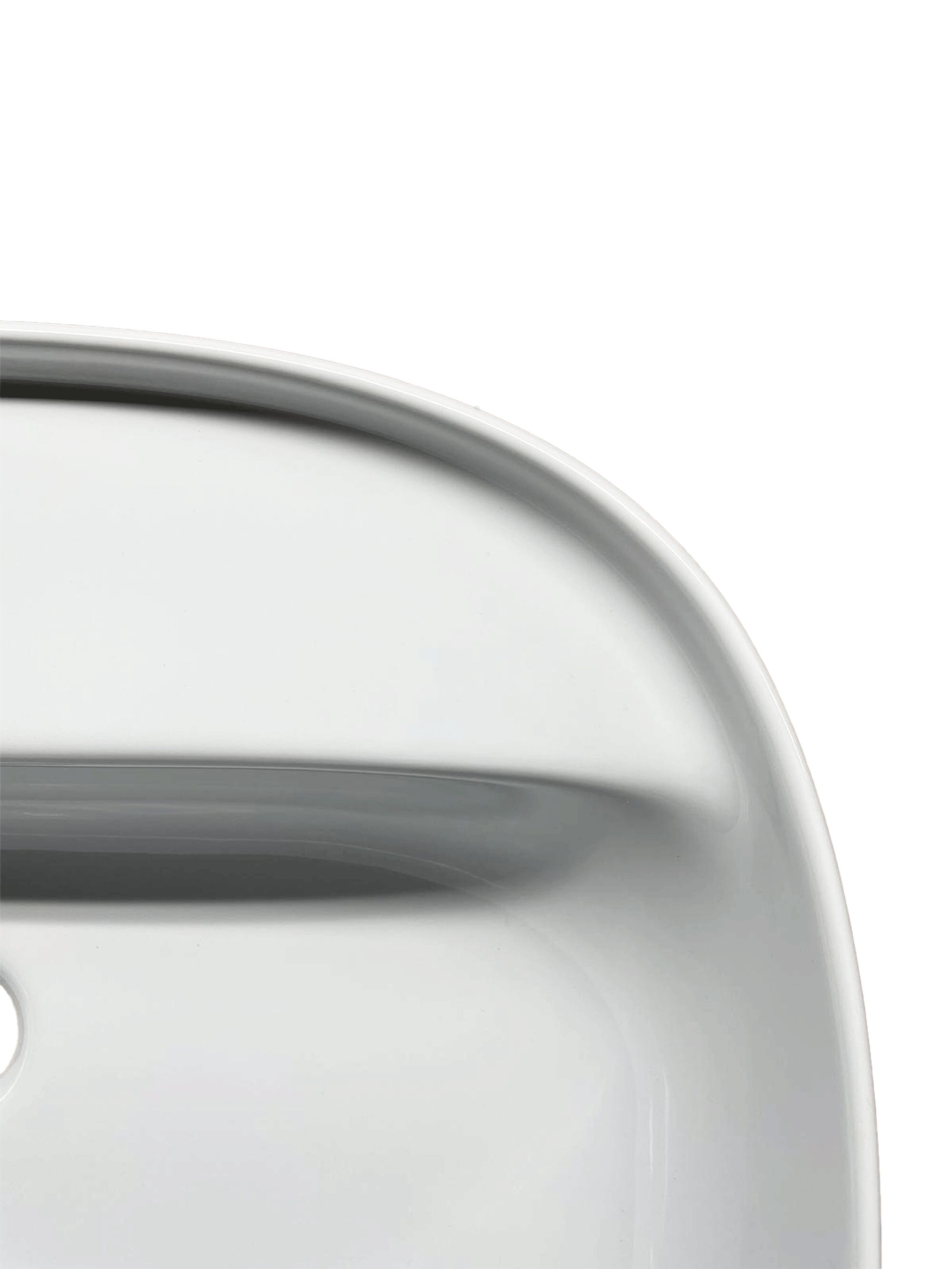 Керамическая столешница овальная раковина ArtCeram WHISKY ARCH-00104438 - Вид №2