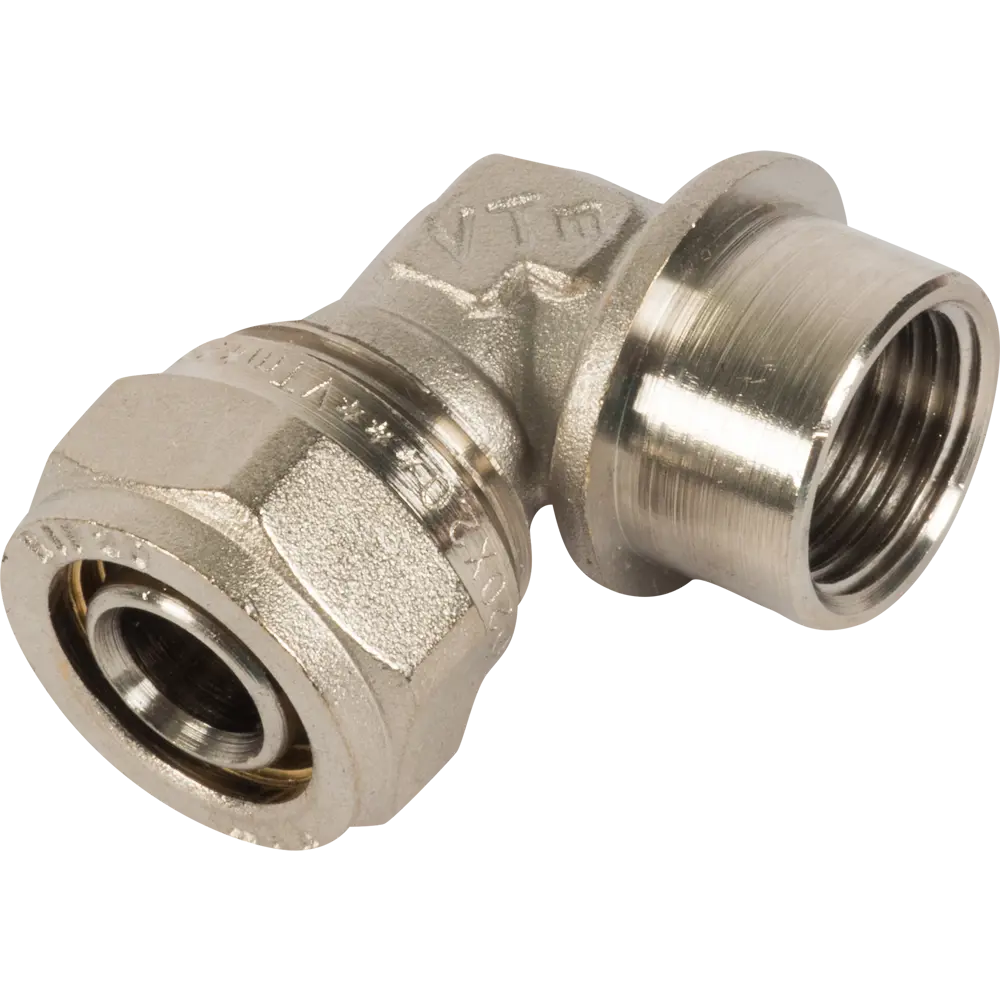 Угол комбинированный Valtec 90° для металлопластиковых труб 20 мм x 1/2" 10522734 STLM-0000597