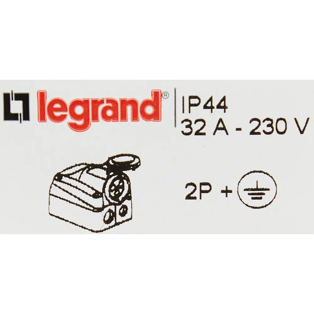 Розетка накладная влагозащищённая Legrand с заземлением со шторками цвет серый 84504730 STLM-2098929 Quteo - Вид №6