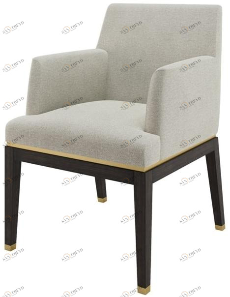 FRATO Кресло с подлокотниками из ткани Bahru Fup100011aad 