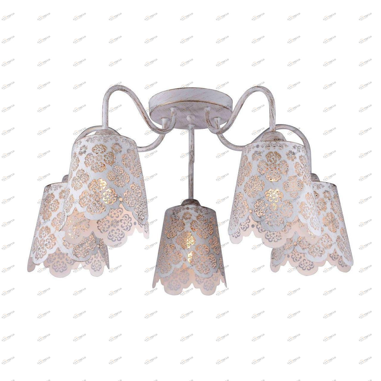 Потолочная люстра Arte Lamp A2032PL-5WG ARTE LAMP ДИЗАЙНЕРСКИЕ 184477 Белый 