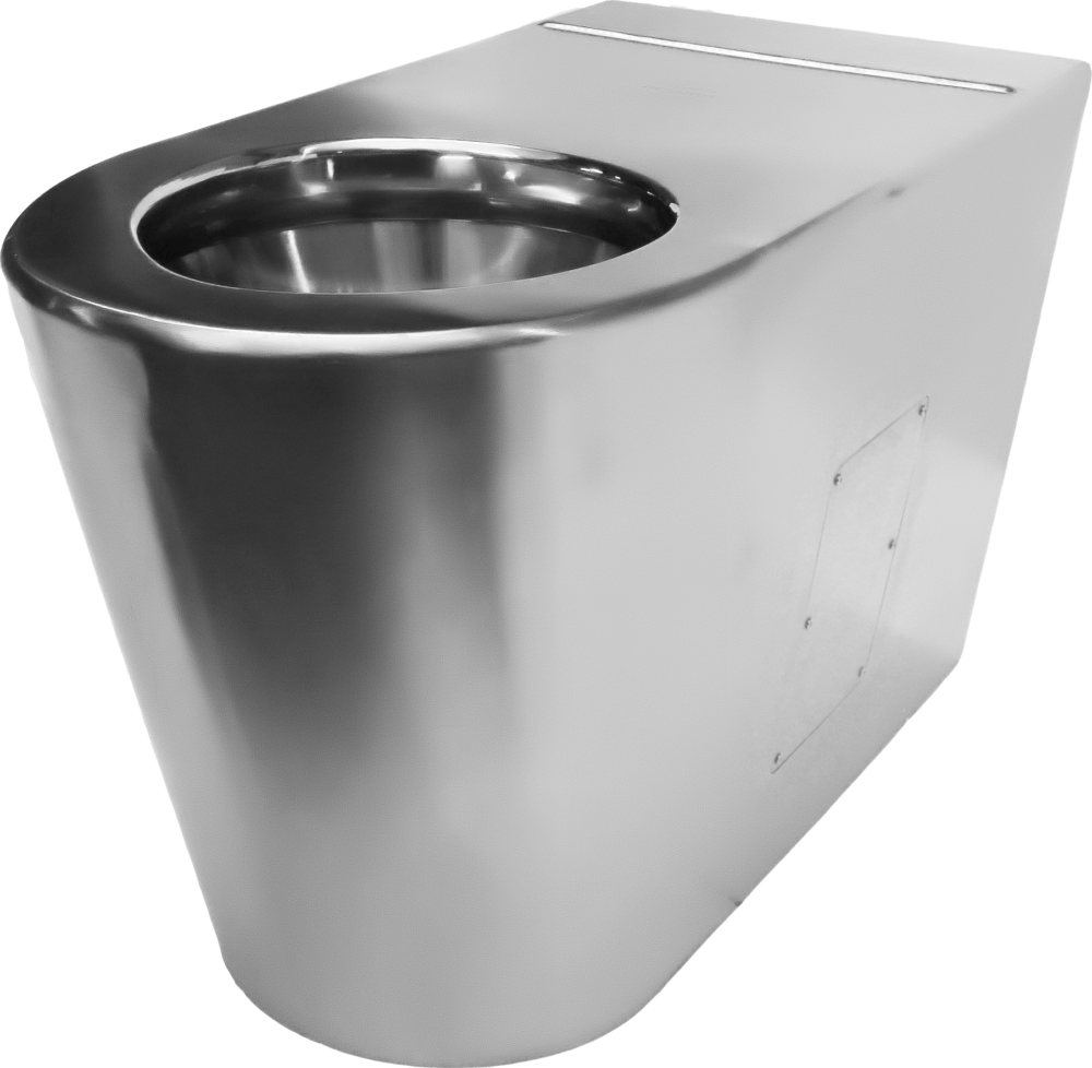 1-011.1(P) , 1-011.1(S)  Унитазы Public Steel  - Вид №1