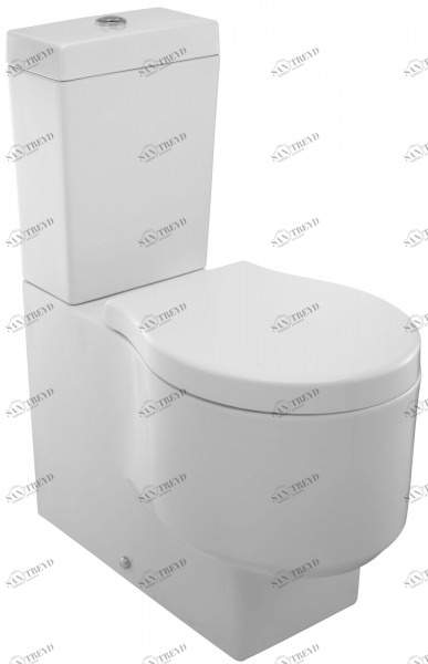 4449K-00 Компакт унитаз с бачком Белый Jacobdelafon VIRAGIO Франция JACOB DELAFON